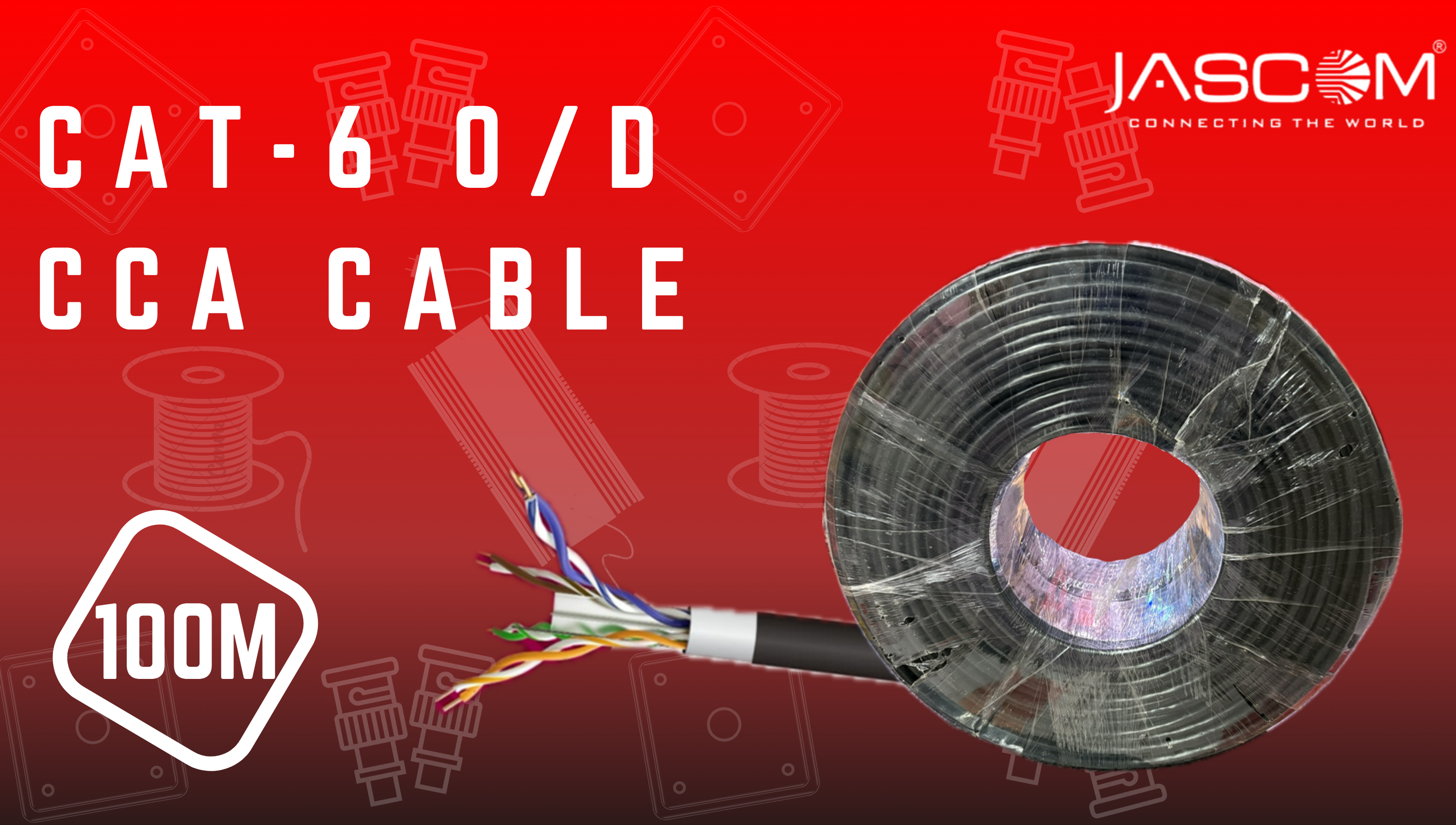 JASCOM CAT-6 O/D CCA Cable